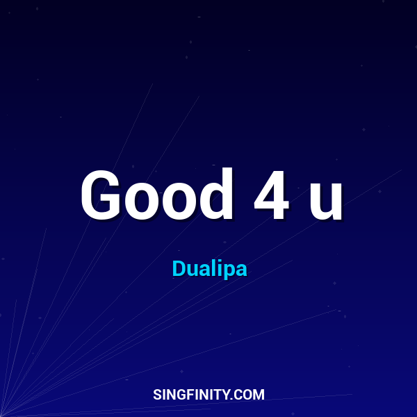 Artwork for Good 4 u