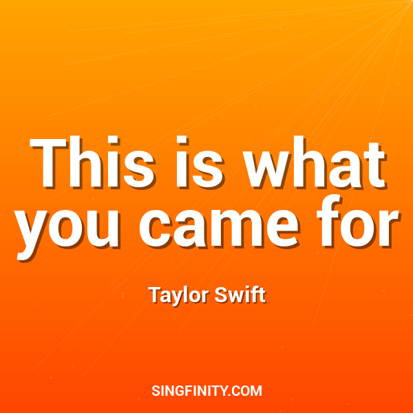 This is what you came for