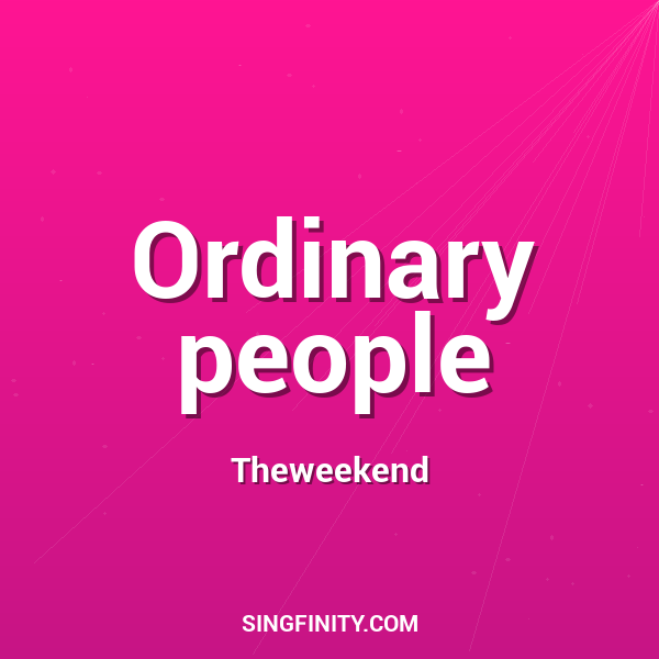 Ordinary people