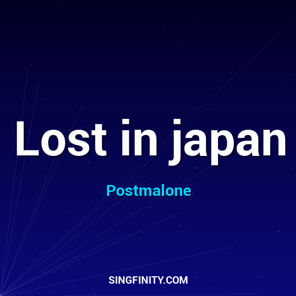 Lost in japan