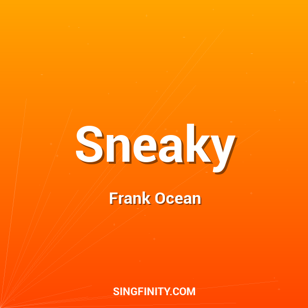 Artwork for Sneaky