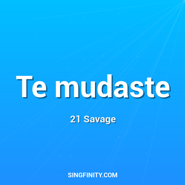 Artwork for Te mudaste
