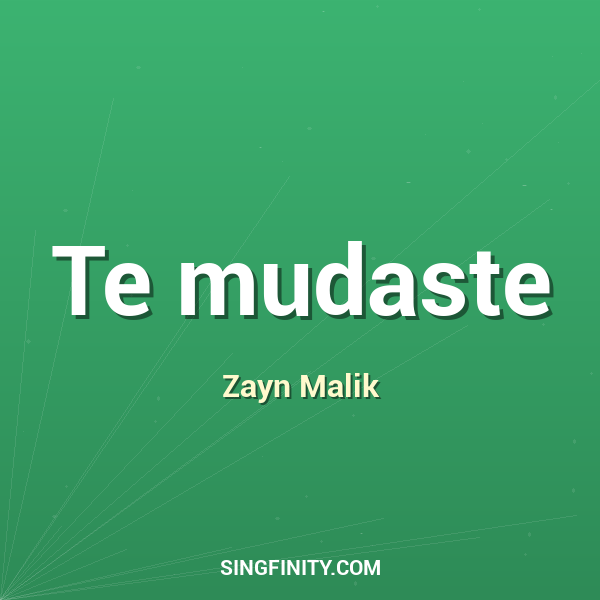 Artwork for Te mudaste