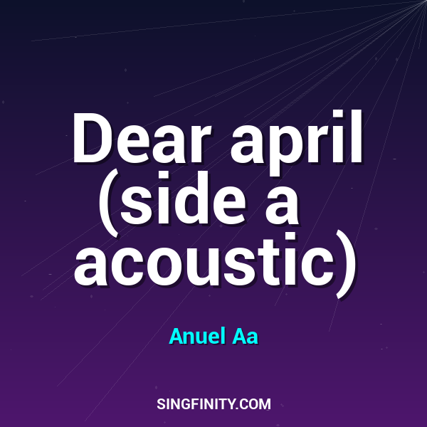 Dear april (side a   acoustic)