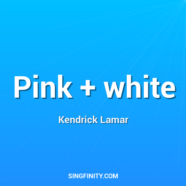 Pink + white