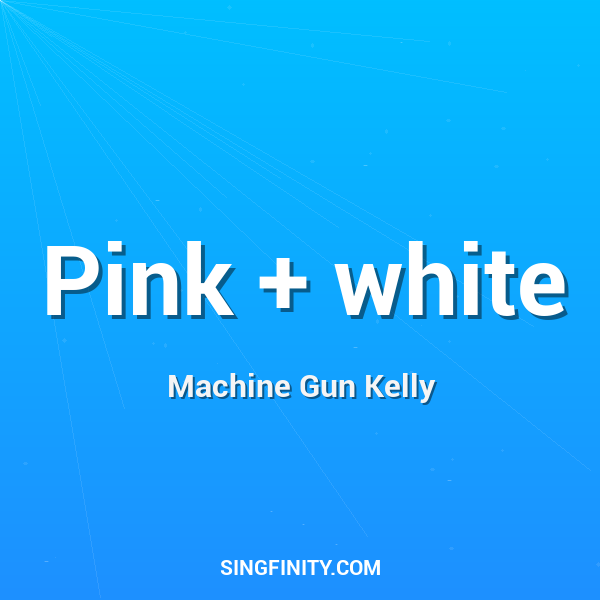 Pink + white