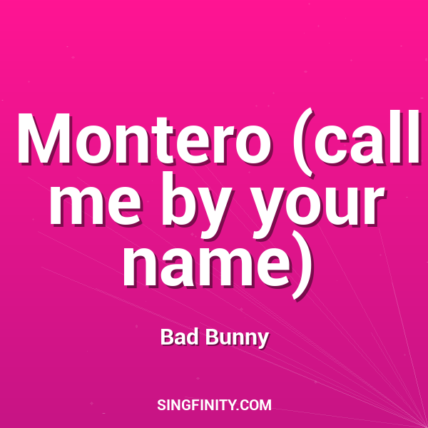 Montero (call me by your name)