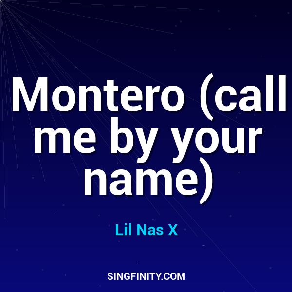 Montero (call me by your name)