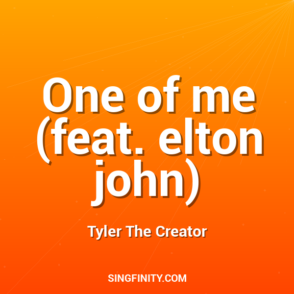 One of me (feat. elton john)