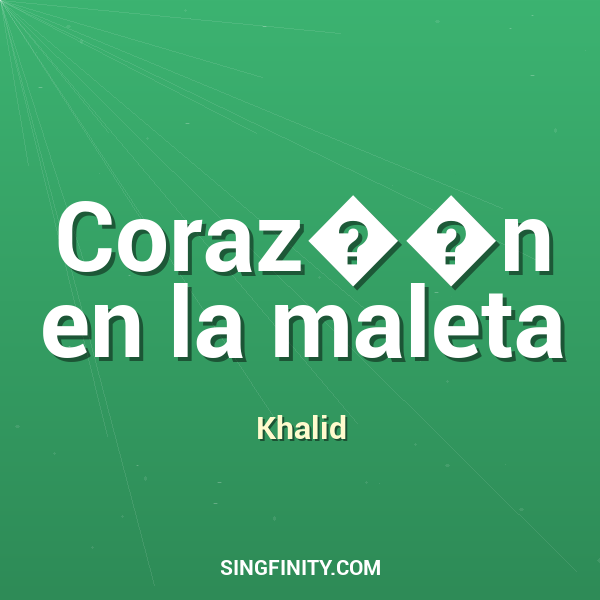 Coraz��n en la maleta