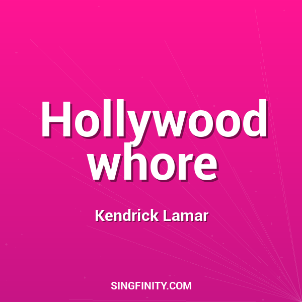 Hollywood whore