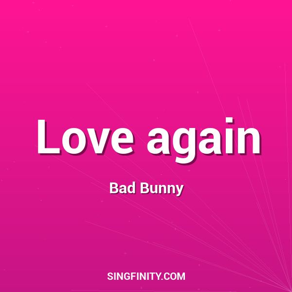 Love again