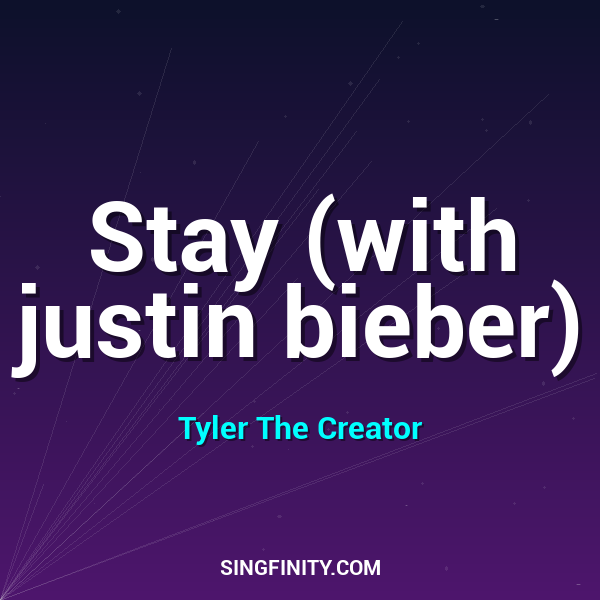 Stay (with justin bieber)